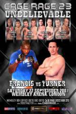 Watch Cage Rage 23 Unbelievable M4ufreemovies