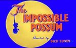 Watch The Impossible Possum (Short 1954) M4ufreemovies