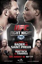 Watch UFC Fight Night 47: Bader Vs. Preux M4ufreemovies