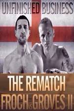 Watch Carl Froch vs George Groves II M4ufreemovies