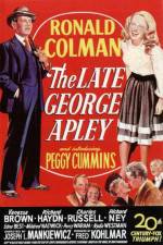 Watch The Late George Apley M4ufreemovies