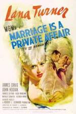 Watch Marriage Is a Private Affair M4ufreemovies