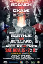Watch World Series of Fighting 15: Branch vs. Okami M4ufreemovies