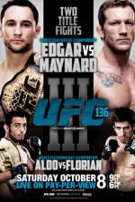 Watch UFC 136 Edgar vs Maynard III M4ufreemovies