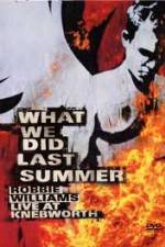Watch Robbie Williams - Live in Knebworth M4ufreemovies