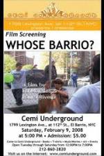 Watch Whose Barrio M4ufreemovies