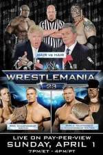 Watch WrestleMania 23 M4ufreemovies