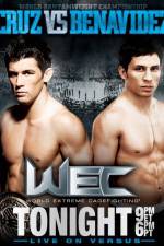 Watch WEC 50 Cruz vs. Benavidez 2 M4ufreemovies