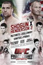 Watch UFC Fight Night Shogun vs Henderson 2 M4ufreemovies