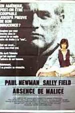 Watch Absence of Malice M4ufreemovies