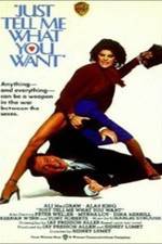 Watch Just Tell Me What You Want M4ufreemovies