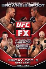 Watch UFC on FX 5 Browne Vs Bigfoot M4ufreemovies