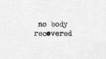 Watch No Body Recovered (TV Special 2021) M4ufreemovies