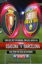 Watch Osasuna vs Barcelona M4ufreemovies
